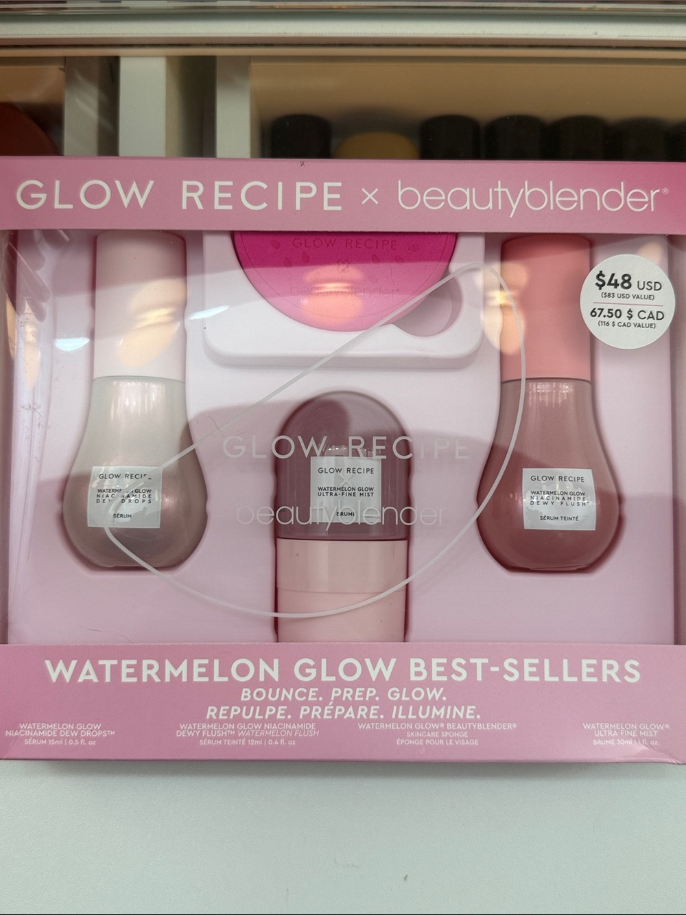 Glow Recipe Watermelon Glow Best-Sellers Set - Pink